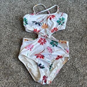 O’Neill Floral Kids Swimwear girls size 10